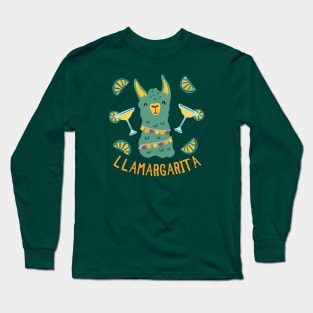 Llamargarita Mondays Long Sleeve T-Shirt